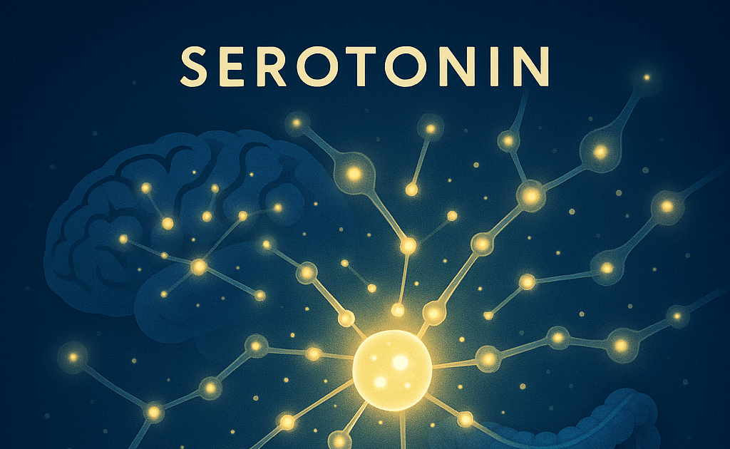脳や腸で働くセロトニンの写真