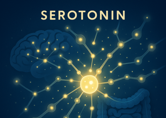 脳や腸で働くセロトニンの写真