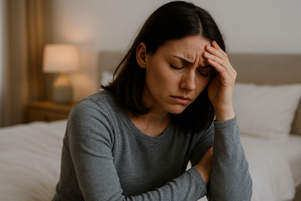 ビタミンC不足で脳脳疲労と副腎疲労で悩む女性